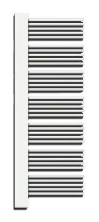 Водяной полотенцесушитель Zehnder Yucca Cover YPR-150-60 Белый правый, артикул YPR-150-60