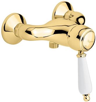 Emmevi Laguna, однорычажный смеситель для душа, без набора для душа, цвет золото