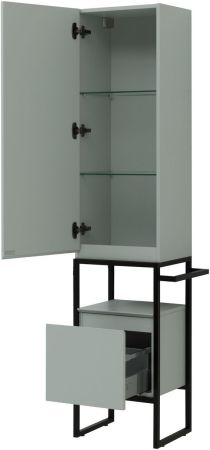 Шкаф-пенал Allen Brau Priority 40 1.31006.PWM L папирус матовый, артикул 1.31006.PWM