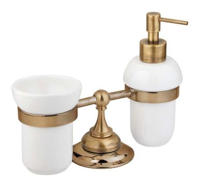 Стакан и диспенсер настольные CEZARES APHRODITE-TDTP