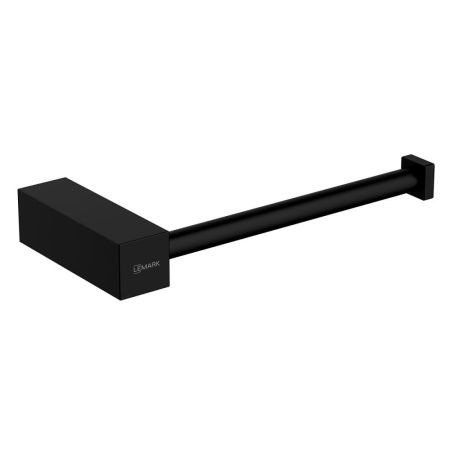 Держатель для туалетной бумаги Lemark VALDAY, сталь, матовый черный (LMA-8123S-BL), артикул LMA-8123S-BL