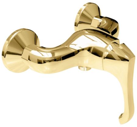 Emmevi Ares, однорычажный смеситель для душа, без набора для душа, цвет золото, артикул 76002/OR