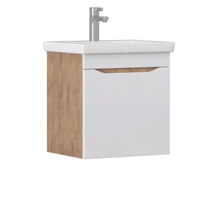 Тумба под раковину подвесная VIGO Grani 028 дуб золотой, 50 см, артикул 028 дуб золотой