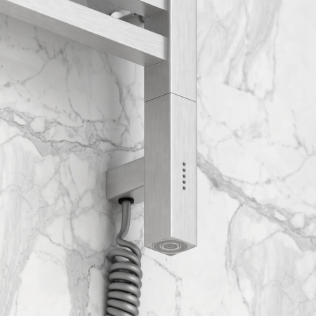 Полотенцесушитель электрический "МОДУС 3.0" 1200х500 / МЭМ левый (Сатин), артикул 071-5700-1250