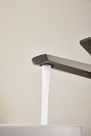 Смеситель для раковины HAIBA оружейная сталь (HB11726-3), артикул HB11726-3