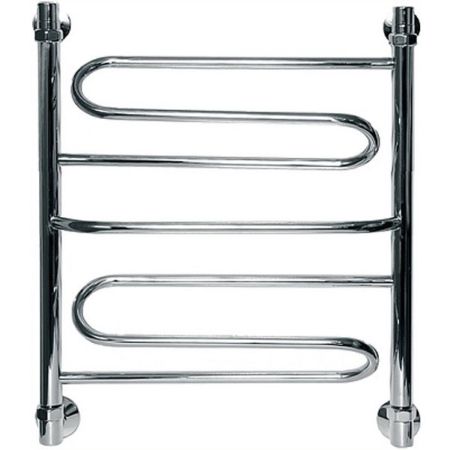 Водяной полотенцесушитель Ника Curve ЛZТ 60x60 Хром, артикул ЛZТ 60x60