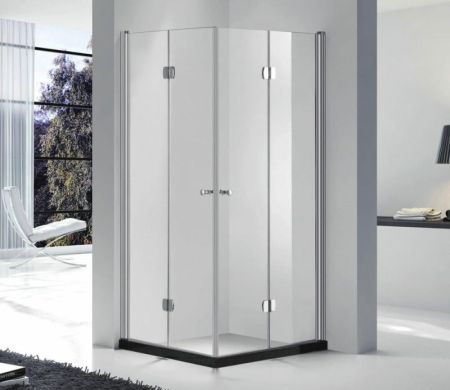 Душевой уголок Gemy Dutch Windmill S37193C-S37193A 90х70 профиль Хром стекло прозрачное, артикул S37193C-S37193A