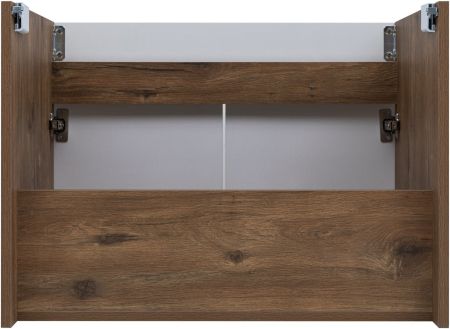 Тумба под раковину Aquanet Оптима 70 дуб рустикальный/белый сатин, артикул 00344792