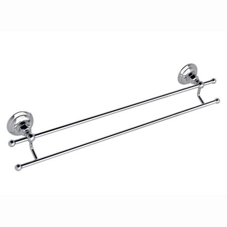 Nicolazzi Accessori Classica Полотенцедержатель двойной, цвет: хром, артикул 1498CR