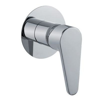 Fiore Kera, однорычажный встраиваемый смеситель для душа с круглым основанием, цвет хром, артикул 88CR7565