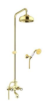 Душевая система Fiore VENERE SKY (SWAROVSKI®) 13OO0615, золото