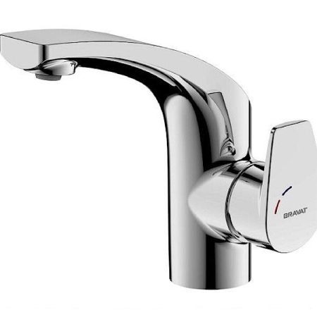 Смеситель для раковины Bravat Nizza F1353387CP-RUS Хром, артикул F1353387CP-RUS