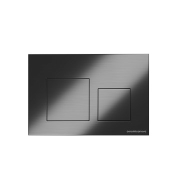 Кнопка смыва Баланс (Balance), клавиши Квадрат (Square), цвет вороненая сталь, арт. CN12-002GG