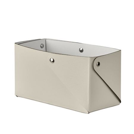 ADJ Коробочка MIU для чайных пакетов, 7x17xH8 см., цвет: панна котта/белый, артикул 0050.16/10