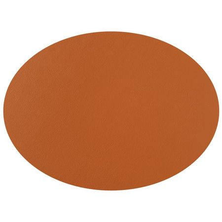 ADJ Овальный плейсмат, 47,5x35 см., цвет: коньяк/бордо