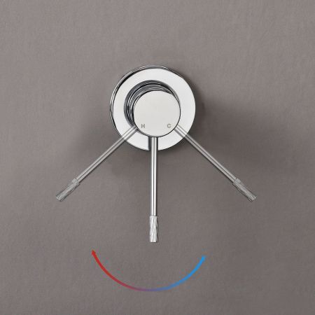 Смеситель для раковины Desire VBFW-1D1CH встраиваемый однорычажный, хром, артикул VBFW-1D1CH