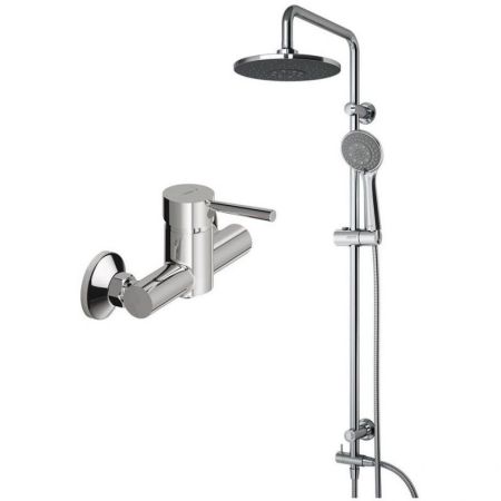 Душевая система Dorff Norma D0711020 Хром Серый, артикул D0711020