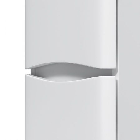 M80CSL0356WG Like, шкаф-колонна, напольный, левый, 35 см, двери, белый, глянец, шт, артикул M80CSL0356WG