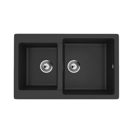 Кухонная мойка Ulgran U-505-344, ультра-черный, артикул U-505-344