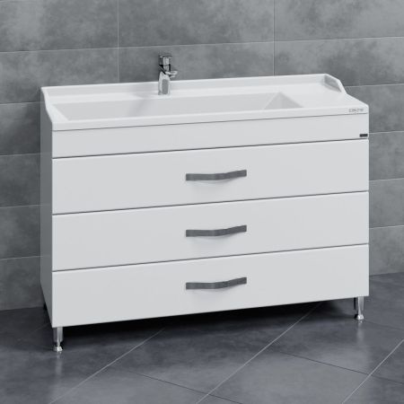 Тумба для умыв. "Виктория 120" NEW напол. (ум. Сириус 120 литой мрамор), артикул 700137N