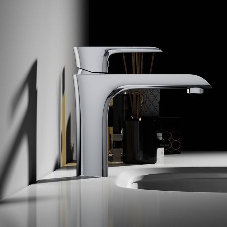 смесители для раковины Vincea Смеситель для раковины Esse VBF-1E1CH однорычажный, хром,, артикул VBF-1E1CH