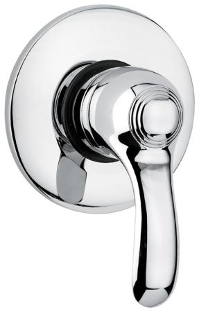 Внутристенный смеситель Harmony, цвет белый-хром, артикул 22009BC