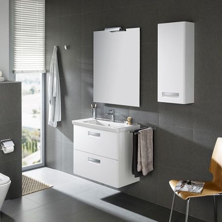 Тумба под раковину ROCA GAP ORIGINAL 67,7 ZRU9302733 (подвесная, белый матовый), шт, артикул ZRU9302733