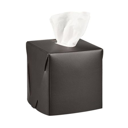 Colombo Adj Салфетница Kleenex, 12x12H12 см, цвет: шоколад/капучино, артикул BADJ015-0604