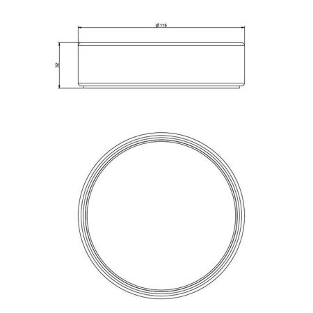 GESSI Rilievo Мыльница настольная, цвет: черный/хром, артикул 59526#031