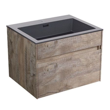 Тумба под раковину Vincea Chiara VMC-1C600NW подвесная N.Wood, артикул VMC-1C600NW