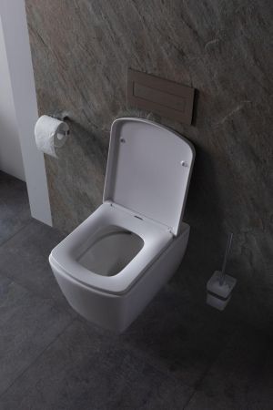 Крышка-сиденье для унитаза Allen Brau Liberty 4.33006.20 белый глянец, артикул 4.33006.20