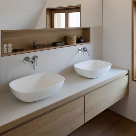 Смеситель для раковины встраиваемый Raiber RP-004, хром, артикул RP-004