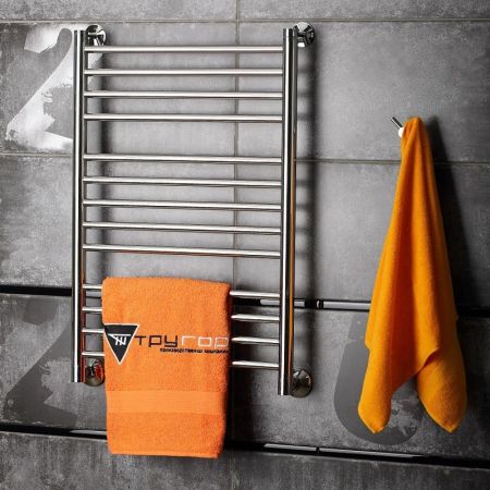 Водяной полотенцесушитель Тругор Богема НП 80x50 Хром, артикул Богема/нп8050