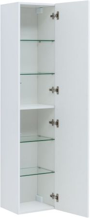 Шкаф-пенал Aquanet Терра 35 белый матовый