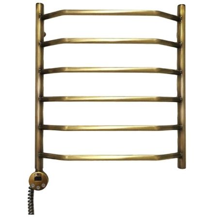 Электрический полотенцесушитель Domoterm Лаура П6 500*600 АБР E L Античная бронза