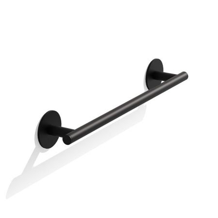 Decor Walther Basic Полотенцедержатель 39см., подвесной, цвет: черный матовый, артикул 0535060