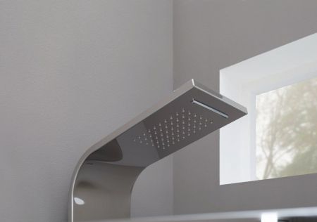 Душевая панель Galaxy Shine с гидромассажем и изливом, артикул AP40-01