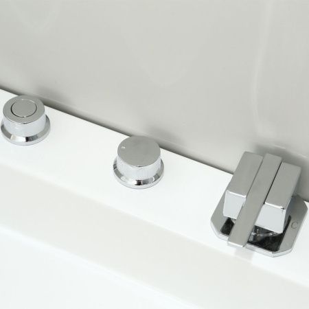 Акриловая ванна Black&White Galaxy 160x100 GB5008-L с гидромассажем