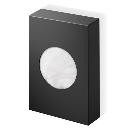 Decor Walther FB 5 Контейнер для гигиенических пакетов, цвет: черный матовый, артикул 0802060