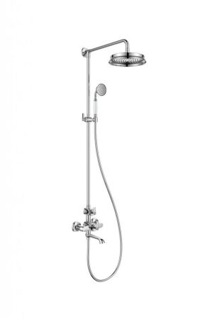 Душевая стойка со смесителем и изливом CEZARES LIBERTY-F-CVD арт. LIBERTY-CVD-BR, артикул LIBERTY-CVD-BR