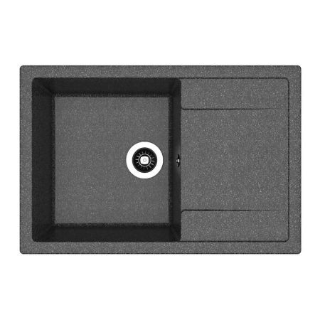 Кухонная мойка Dr. Gans ТЕХНО 25.030.D0760.407, черный, артикул 25.030.D0760.407