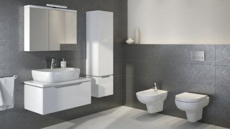 Пенал Cersanit Street Fusion 35 Белая B-SL-SFU, артикул B-SL-SFU