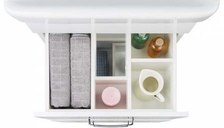 Тумба с раковиной Iddis Custo 55 Белая Тумба с раковиной Iddis Custo 55 Белая