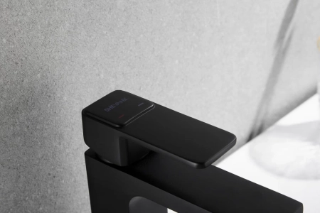 Смеситель для раковины Shevanik S9701H, черный, артикул S9701H