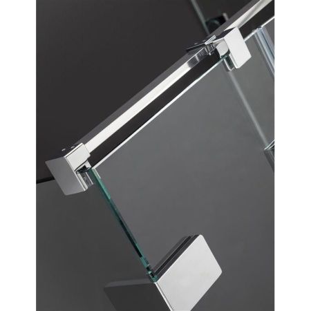 Душевая перегородка Radaway Arta Walk-in 120 профиль Хром стекло прозрачное, артикул 386212-03-01