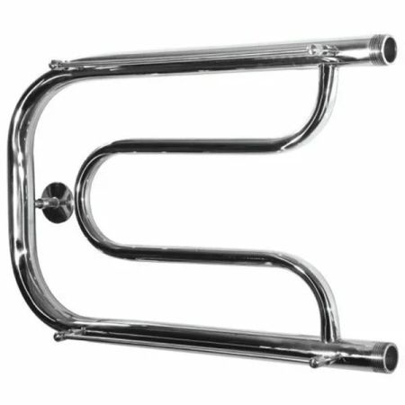 Водяной полотенцесушитель Тругор ПЛ 1 П 32x40 с полкой Хром, артикул ПЛ1/3240П