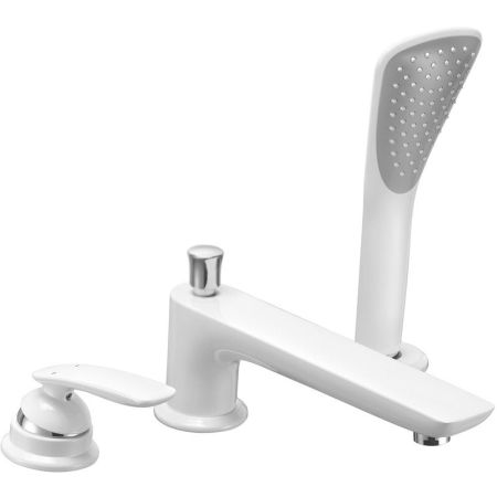 Смеситель на борт ванны Kludi Balance 524479175 Белый Хром