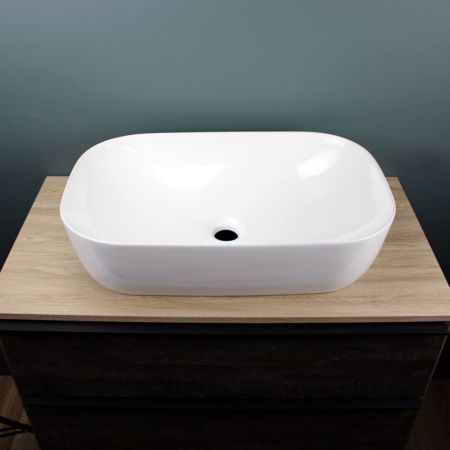 Раковина чаша Maretti FL13NS66-844, белая, артикул FL13NS66-844