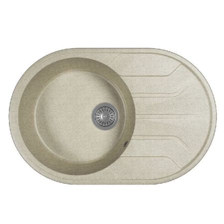 Кухонная мойка Dr. Gans ЛИАНА 29.020.C0760.408, серый, артикул 29.020.C0760.408