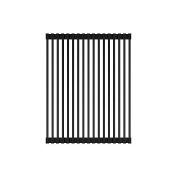 Ролл-матт универсальный Lemark для моек с глубиной чаши до 420 мм цвет: чёрный матовый (9952170)